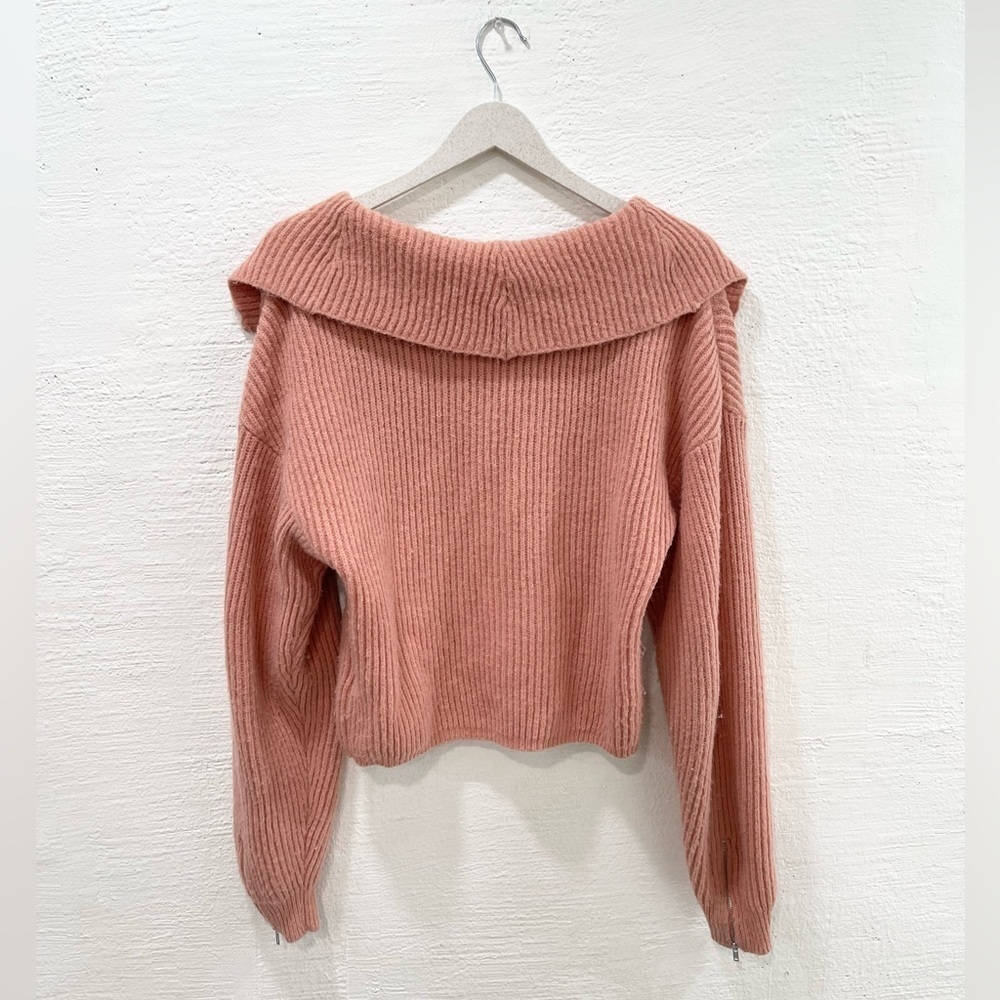 For Love and Lemons Ryan Sweater Rose - Picture 5 of 6